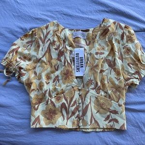 Urban Outfitters Floral Top NWT